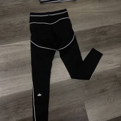 Alo Yoga Airbrush High-Waist Leggings Used UK - pre-owned Alo Yoga UK