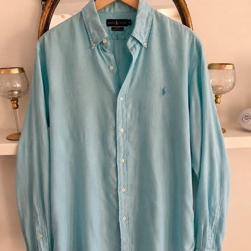 Ralph Lauren Linen Shirt Pre-owned UK - pre-owned Ralph Lauren UK
