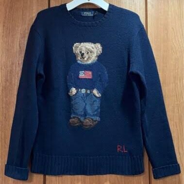 Ralph Lauren Polo Bear Knit Sweater Used UK - pre-owned Ralph Lauren UK