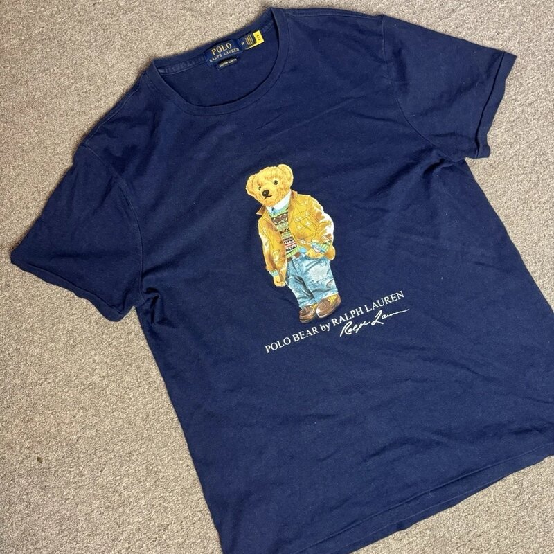Ralph Lauren Polo Bear T-Shirt Pre-owned UK - pre-owned Ralph Lauren UK