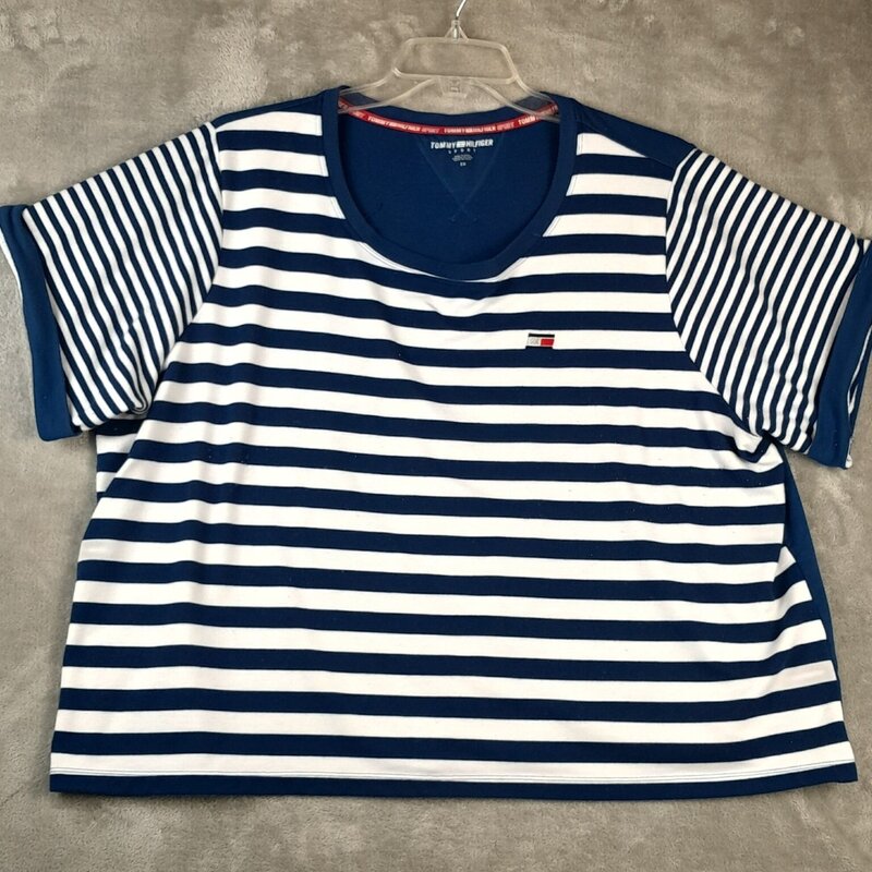 Tommy Hilfiger Stripe T-Shirt Second Hand - pre-owned Tommy Hilfiger UK